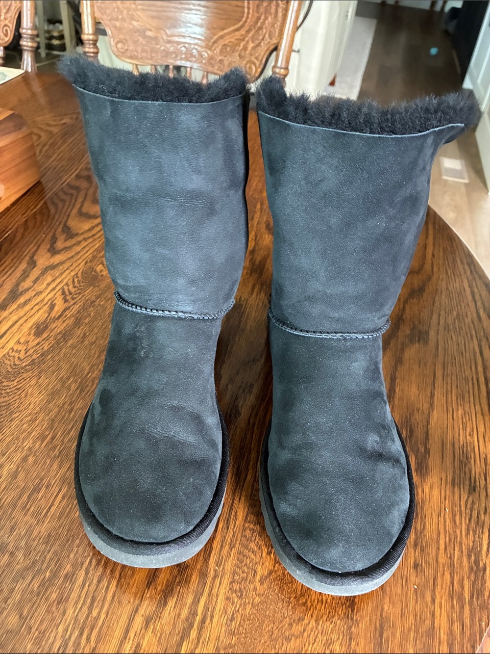 UGG Women’s Black Suede Boots